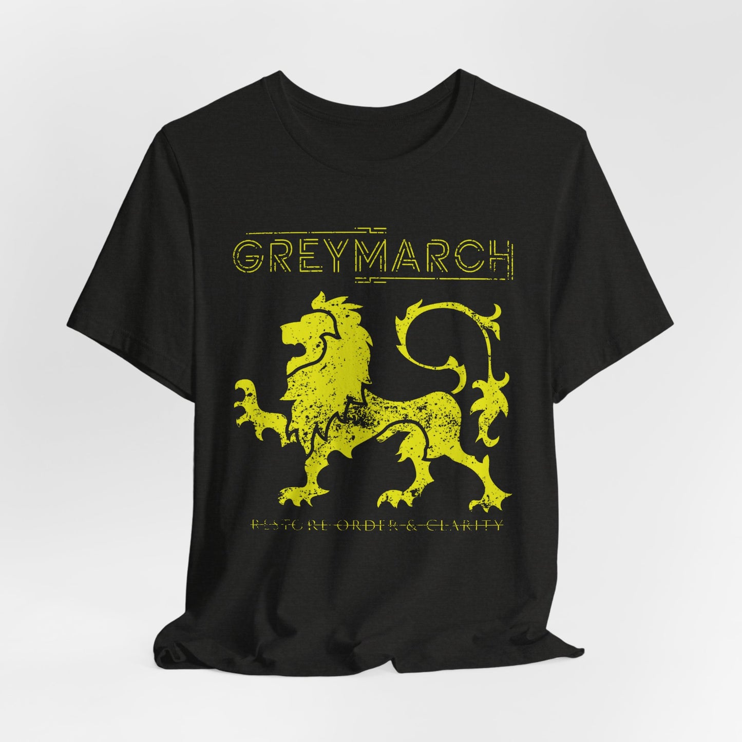 Lion Crest Tee — 'SPECTRACH' Vintage Heraldic Graphic T-Shirt