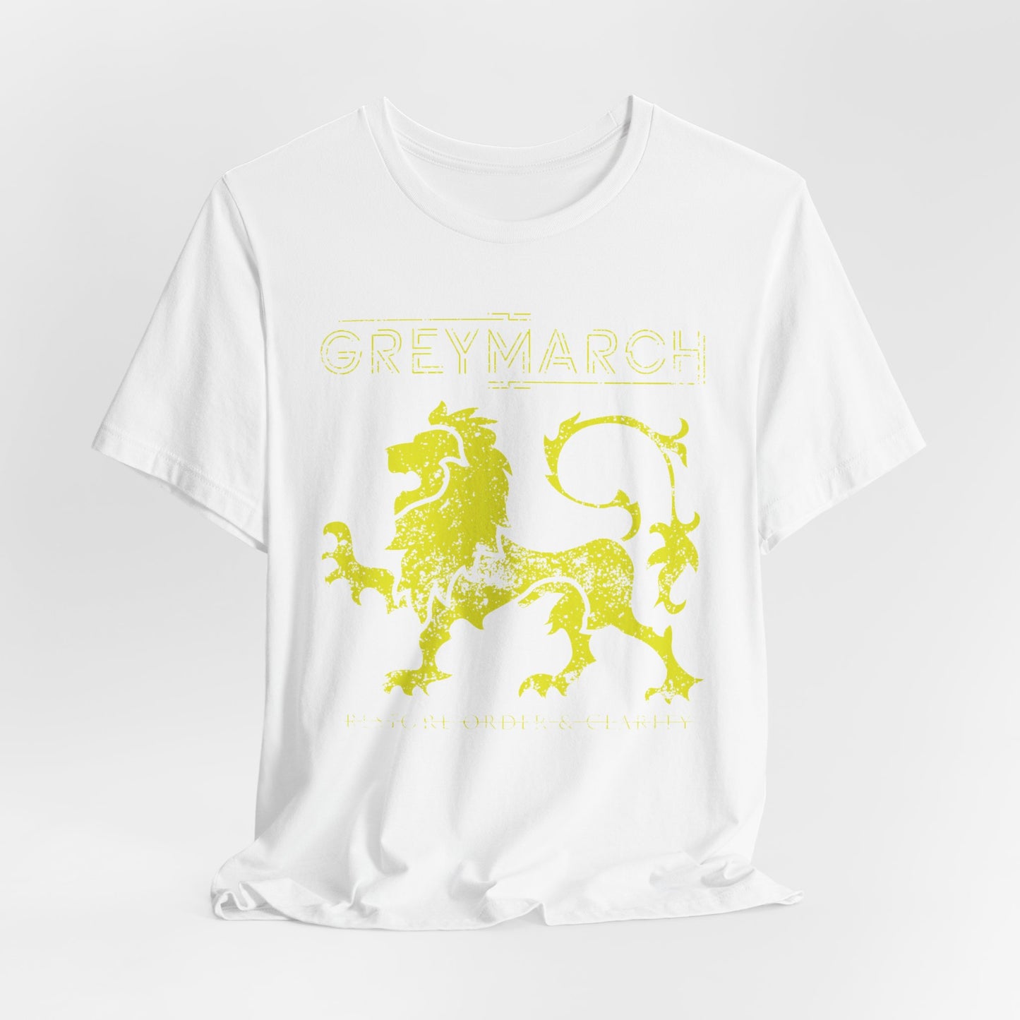 Lion Crest Tee — 'SPECTRACH' Vintage Heraldic Graphic T-Shirt