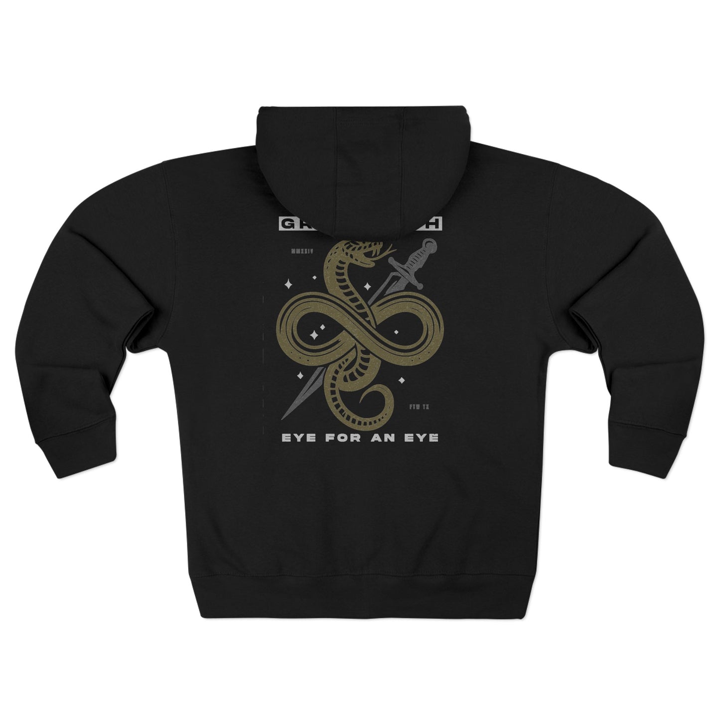 Eye for an Eye Softstyle Zip Hoodie