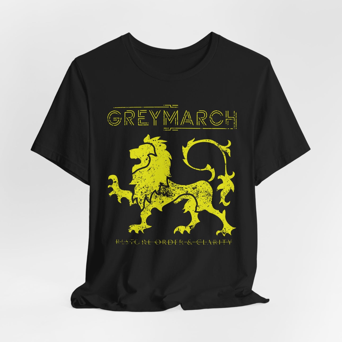 Lion Crest Tee — 'SPECTRACH' Vintage Heraldic Graphic T-Shirt